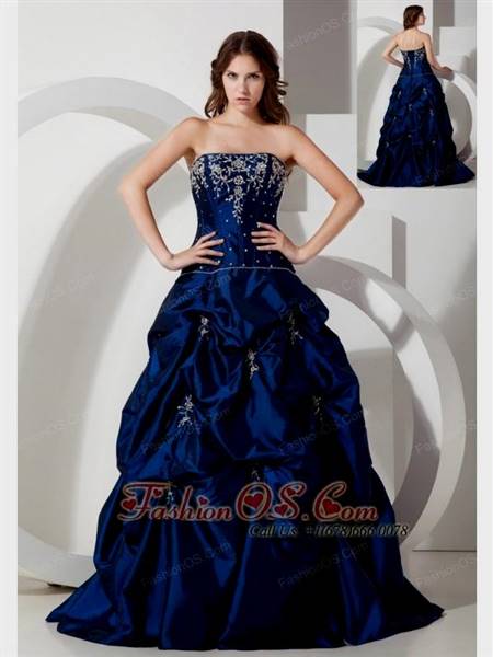 beautiful royal blue gowns