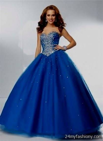 beautiful royal blue prom dresses