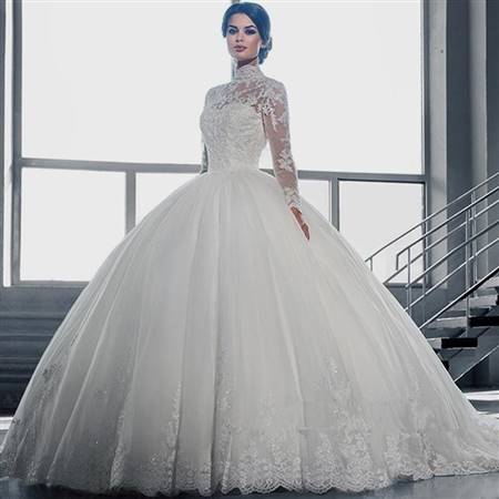beautiful white ball gowns