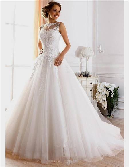 beautiful white lace wedding dresses