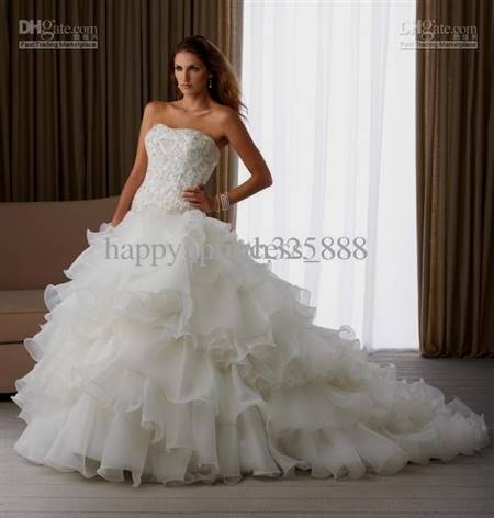 beautiful white wedding dress