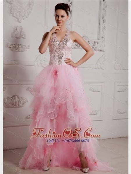 best pink prom dresses