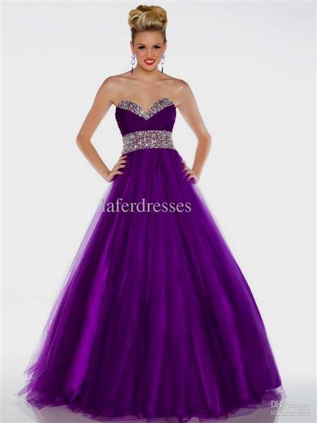 best purple prom dresses