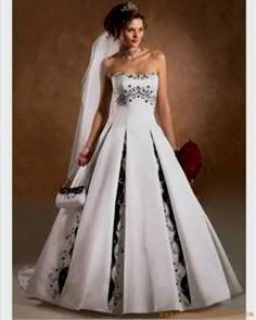 black and white ball gowns with sleeves