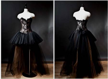 black and white corset prom dresses