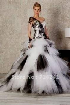 black and white gown with sleeves for js prom