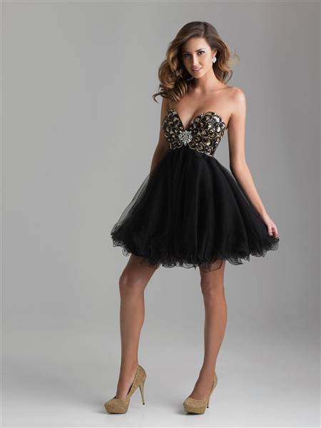 black dresses for homecoming