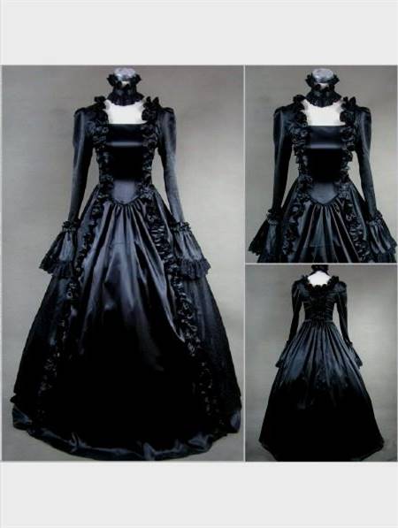 black masquerade ball gowns