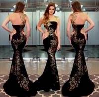 black mermaid dress