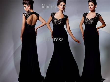black prom dress