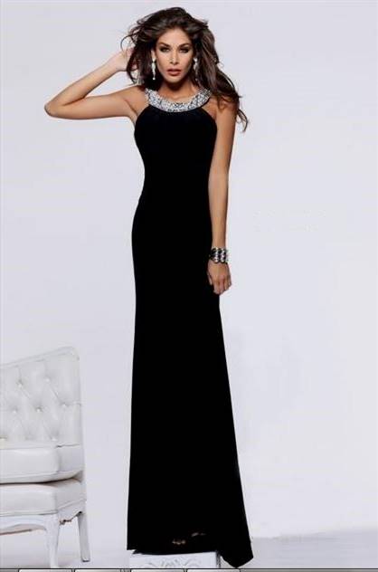 black prom dresses with straps