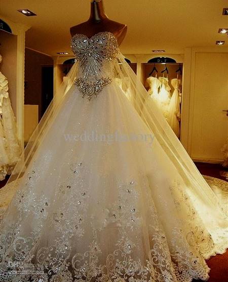 bling ball gown wedding dresses