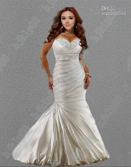 bling mermaid wedding dresses