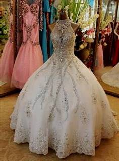 bling princess ball gown wedding dresses