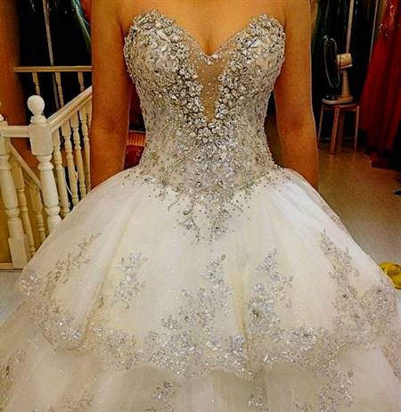 bling princess wedding dresses