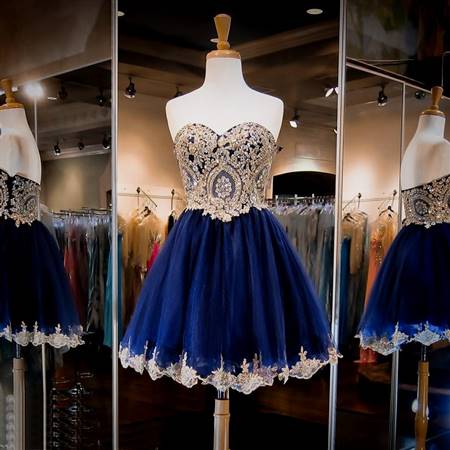blue cocktail dresses for prom