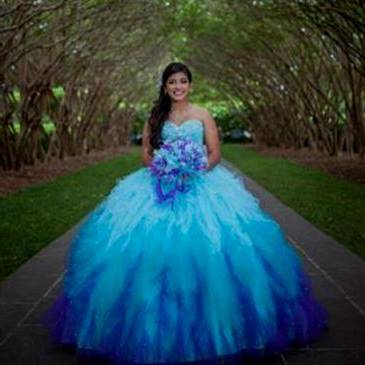 blue cocktail gowns for debut