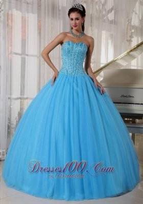 blue dresses for quinceanera