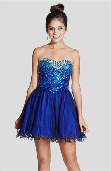 blue dresses for teenagers party