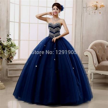 blue medieval ball gowns