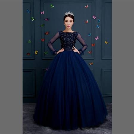 blue medieval princess dresses