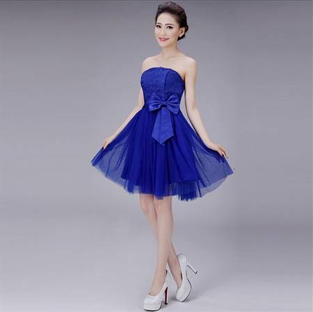 blue party dresses for juniors
