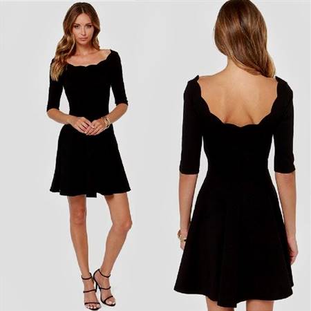 casual black dresses