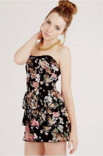 casual floral dresses for juniors