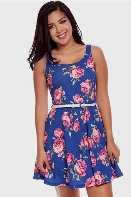 casual floral dresses for juniors
