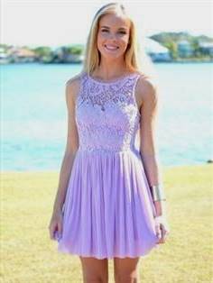 casual lavender dress