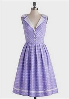 casual light purple dress
