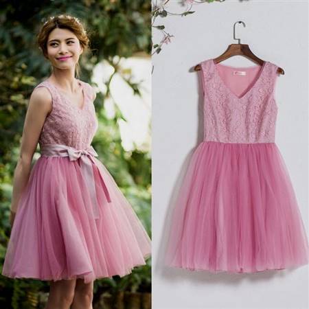 casual pink dresses for juniors