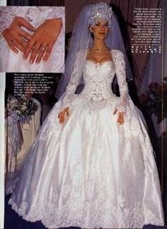 celine dion wedding dress