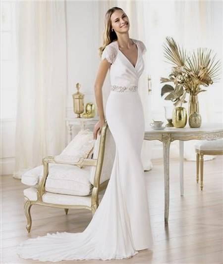 chiffon bridesmaid dresses with cap sleeves