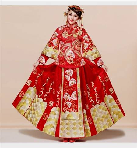 chinese traditional wedding dress