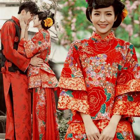 chinese traditional wedding dress