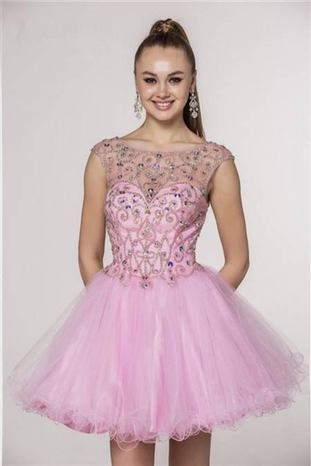 cocktail dresses for prom pink