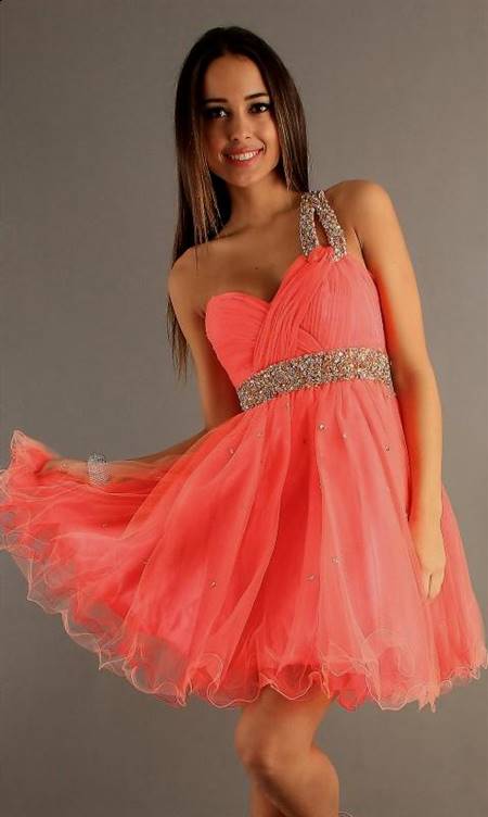 coral prom dresses
