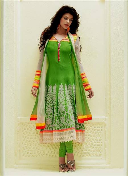 cotton churidar dress stitching models