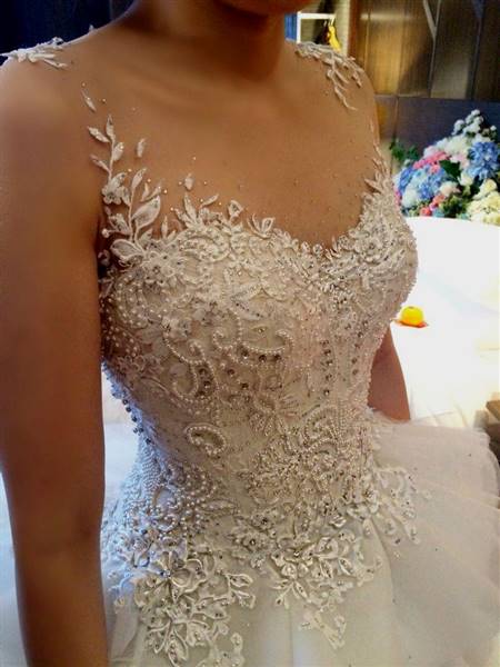 crystal wedding ball gown dresses