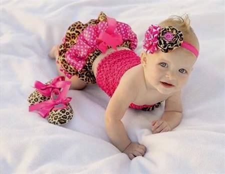 cute baby girl cheetah clothes
