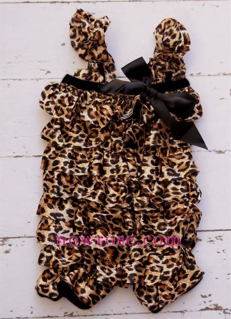 cute baby girl cheetah clothes