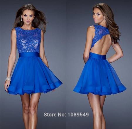 cute blue cocktail dresses