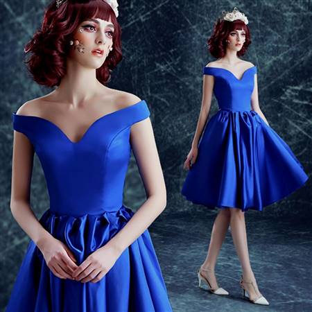 cute blue cocktail dresses