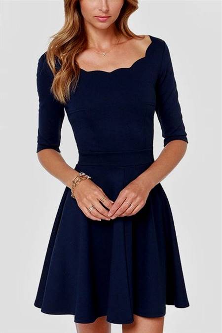cute casual dresses with sleeves