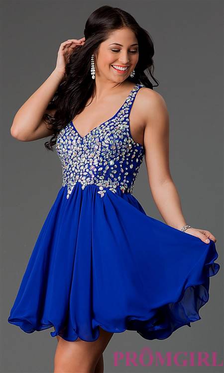 cute dark blue prom dresses