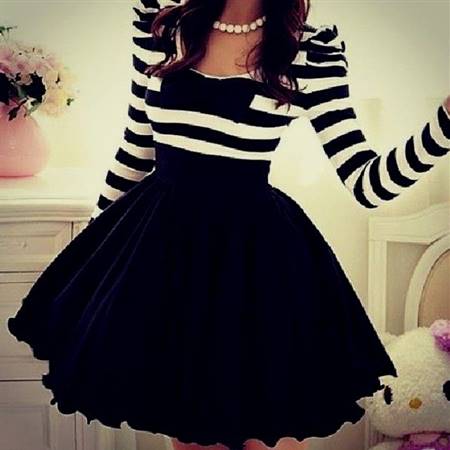 cute dresses with sleeves and bows