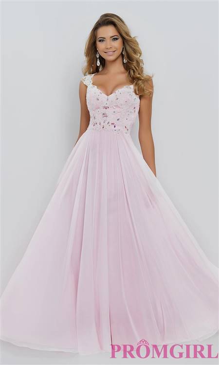 cute light pink prom dresses
