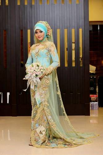dress muslimah for wedding party