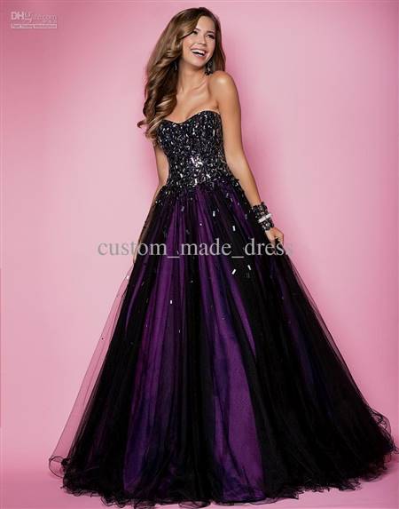 dresses for prom purple